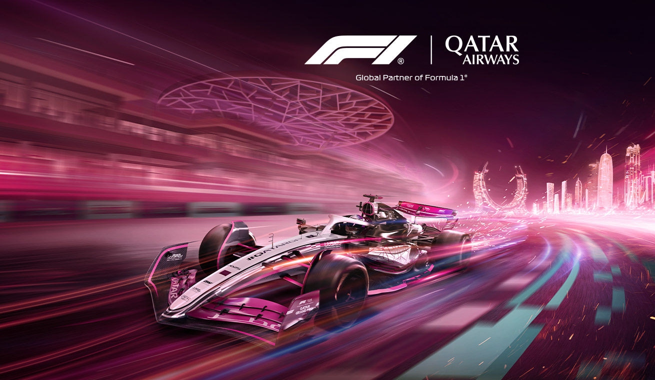 Save up to 20%* on F1® packages to Qatar